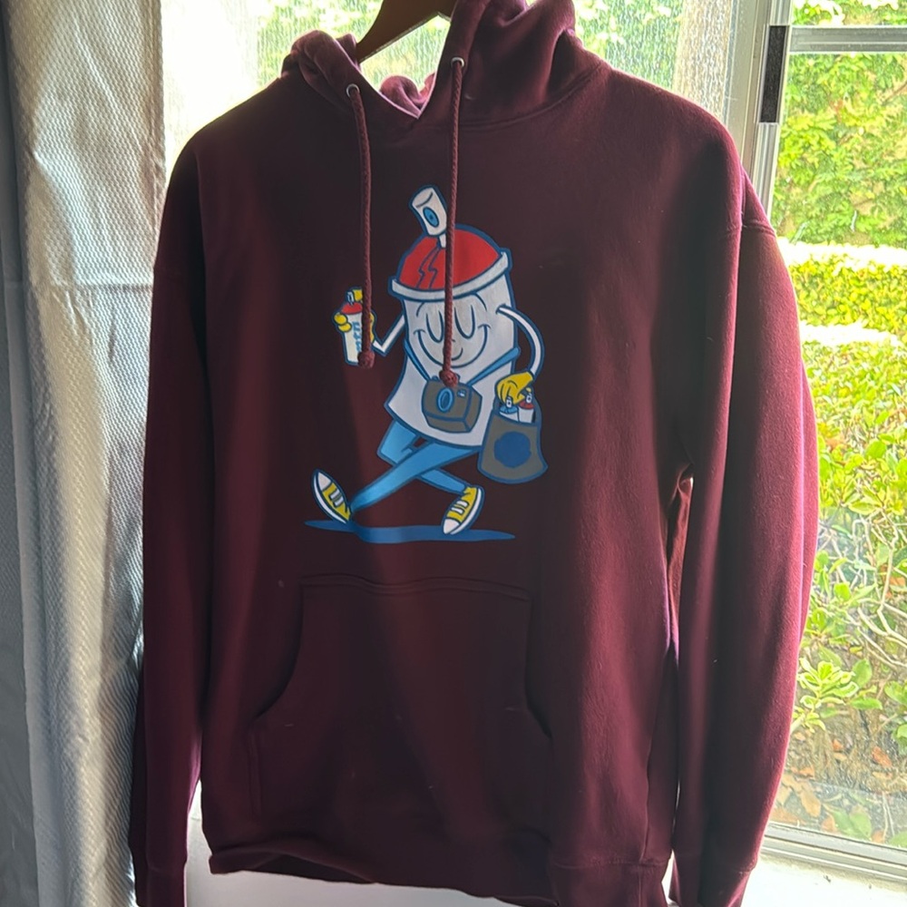 Montana colors spray paint hoodie art, graffiti
